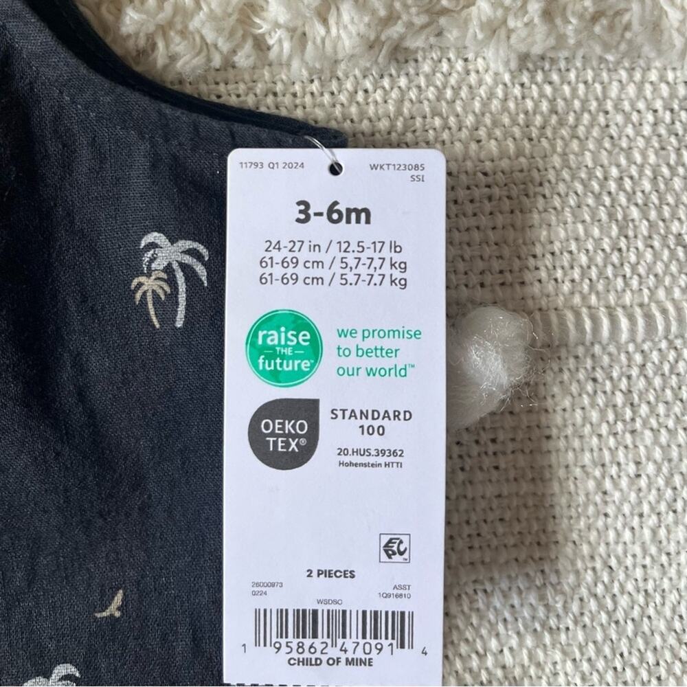 NWT Carter’s baby tank top - Picture 4 of 4